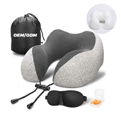 Μαξιλάρι λαιμού Memory Foam U σχήματος